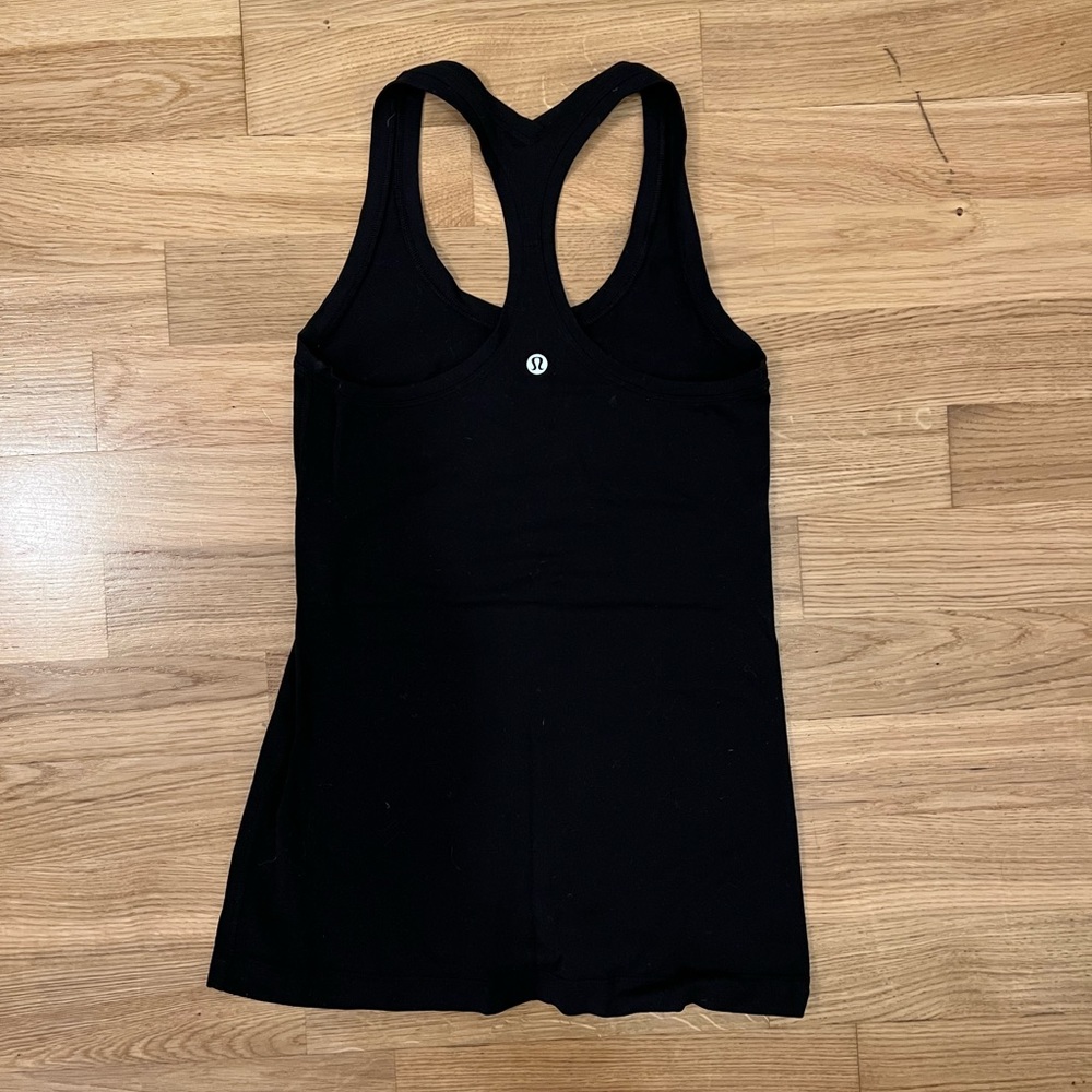 Lululemon black luon tank